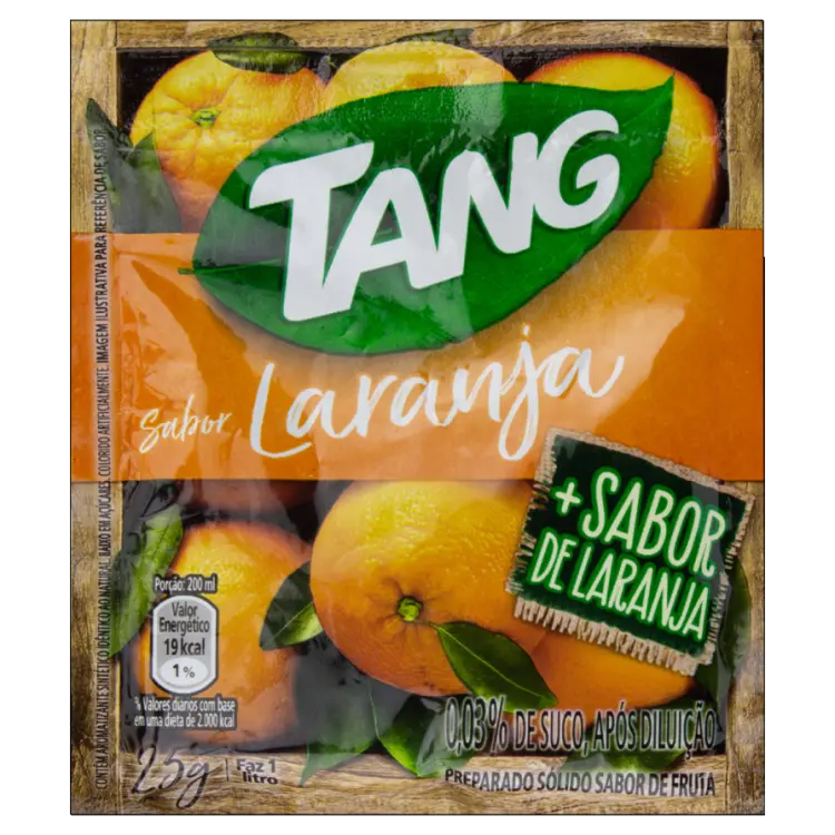 REFRESCO TANG LARANJA 25 GRAMAS