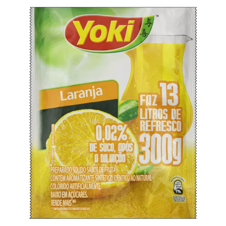 REFRESCO YOKI LARANJA 300G