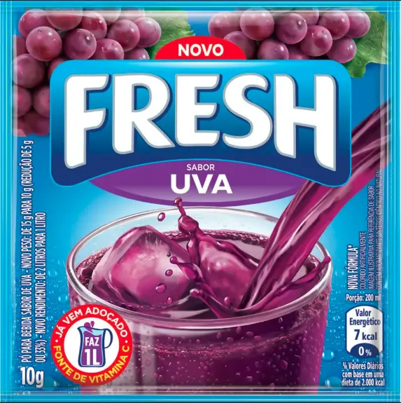 REFRESCO FRESH UVA 10G