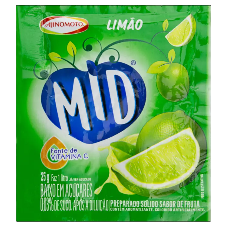 REFRESCO MID LIMÃO 25G