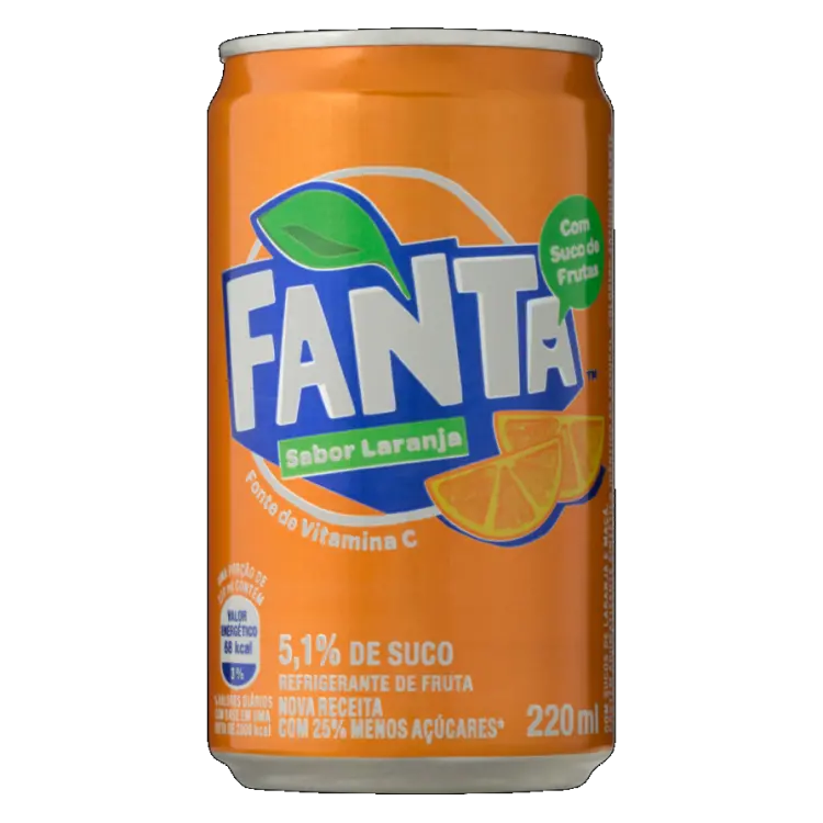 REFRIGERANTE FANTA MINI 220ML