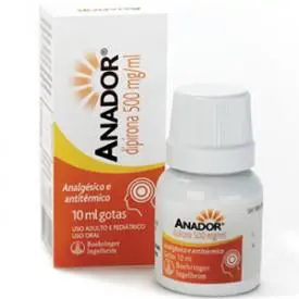 ANADOR GOTAS 10 ML 500 MG