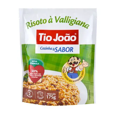 RISOTO À VALLIGIANA TIO JOÃO 175G