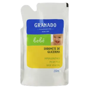 REFIL SABONETE LÍQUIDO GRANADO BEBÊ NEUTRO 250 ML