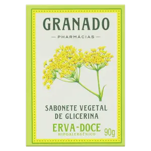 SABONETE GRANADO GLICERINA ERVA DOCE 90G