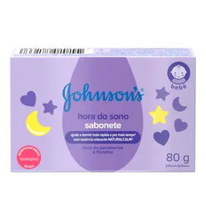 SABONETE JOHNSON'S BABY HORA DO SONO 80 G