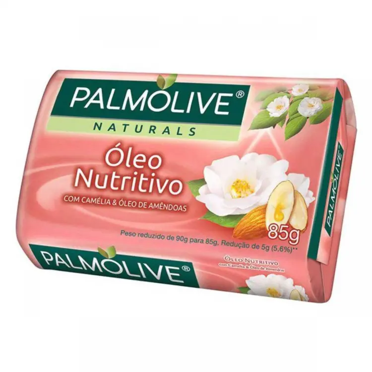 SABONETE PALMOLIVE CAMELIA AMENDOAS 85G