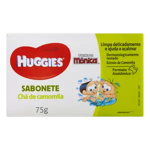 SABONETE HUGGIES CHÁ DE CAMOMILA 75 GRAMAS