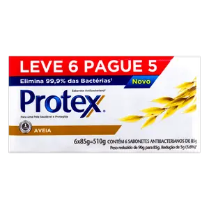 SABONETE PROTEX AVEIA LEVE MAIS PAGUE MENOS 510G