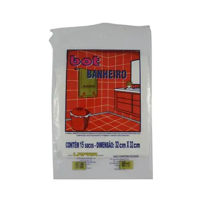 SACO PARA LIXO GIROMIX PARA BANHEIRO 32X32