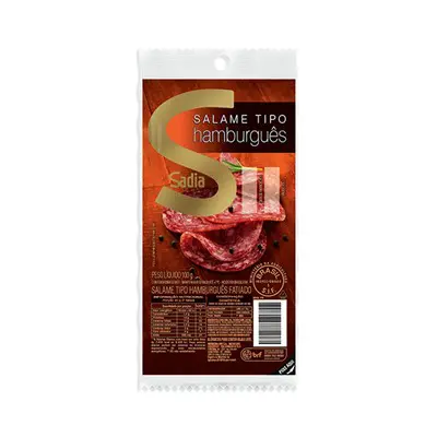 SALAME HAMBURGUES SADIA FATIADO 100G