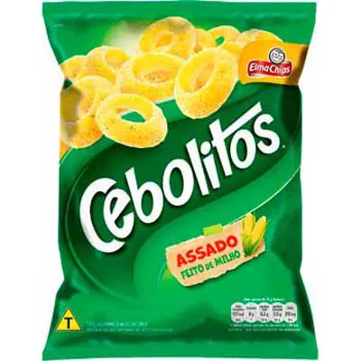 SALGADINHO ELMA CHIPS CEBOLITOS 120G