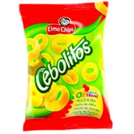 SALGADINHO ELMA CHIPS CEBOLITOS 130G