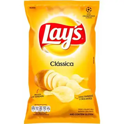 SALGADINHO LAYS CLÁSSICA 96G