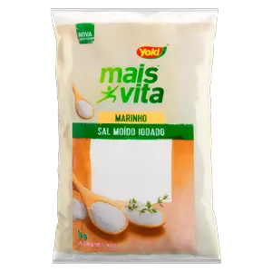 SAL MARINHO MOÍDO IODADO MAIS VITA 1 KG