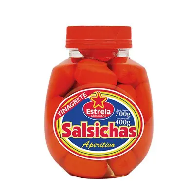 SALSICHA ESTRELA VINAGRETE 400G