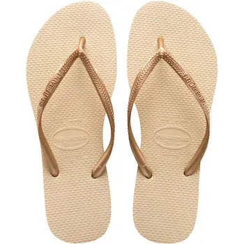 SANDÁLIA HAVAIANAS SLIM AREIA DOURADO NÚMERO 35 36