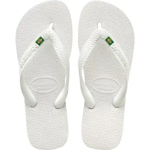 SANDÁLIAS HAVAIANAS BRASIL BRANCA 41/42