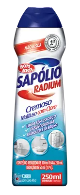 SAPONÁCEO SAPÓLIO RADIUM CREMOSO CLORO 250G