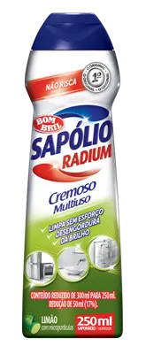 SAPONÁCEO SAPÓLIO RADIUM CREMOSO LIMÃO 250G