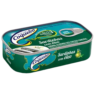 SARDINHA COM ÓLEO COQUEIRO 125 GRAMAS