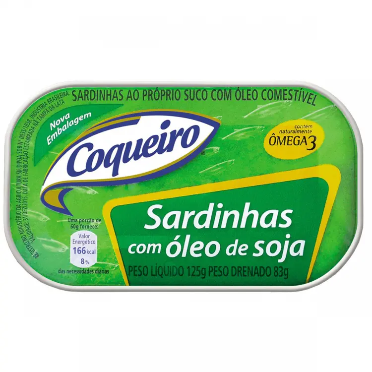 SARDINHA COQUEIRO 125G