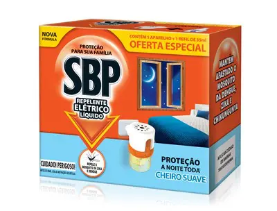 SBP ELETRICO LÍQUIDO CHEIRINHO SUAVE APARELHO+REFIL