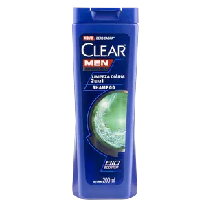 SHAMPOO CLEAR 2X1 LIMPEZA DIÁRIA 200 ML