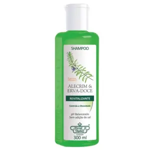 SHAMPOO FLORES & VEGETAIS ALECRIM E ERVA DOCE 310 ML