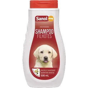 SHAMPOO PARA CÃO SANOL DOG FILHOTES 500ML