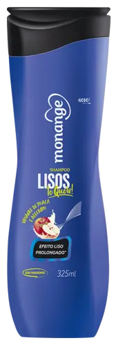 SHAMPOO MONANGE LISO VINAGRE DE MAÇÃ ALECRIM 325ML