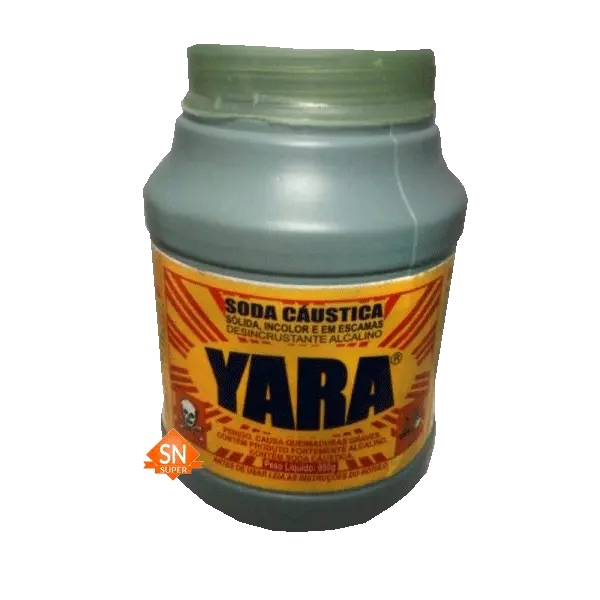 SODA CAÚSTICA YARA POTE 1 KG