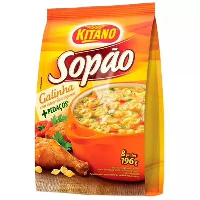 SOPÃO KITANO GALINHA 196G