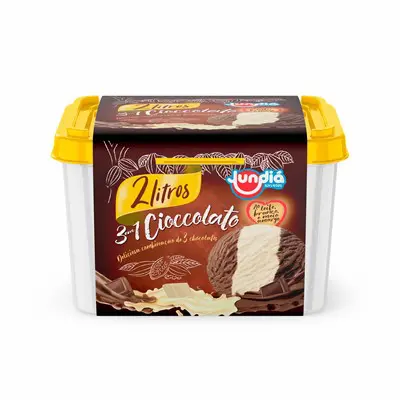 SORVETE JUNDIÁ CIOCCOLATO 2L