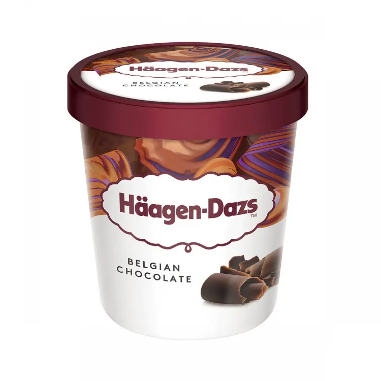 SORVETE HAAGEN-DAZS PINT BELGIAN CHOCOLATE 473ML