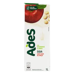 ALIMENTO SOJA ADES MAÇÃ 1L