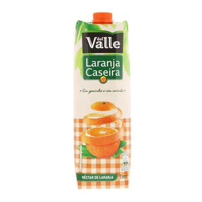 SUCO DEL VALLE LARANJA CASEIRA 1L