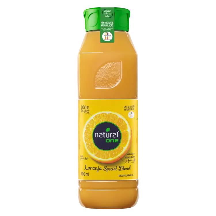 SUCO LARANJA NATURAL ONE 900ML