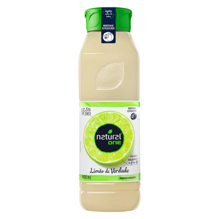 SUCO NATURAL ONE LIMÃO DE VERDADE 900ML