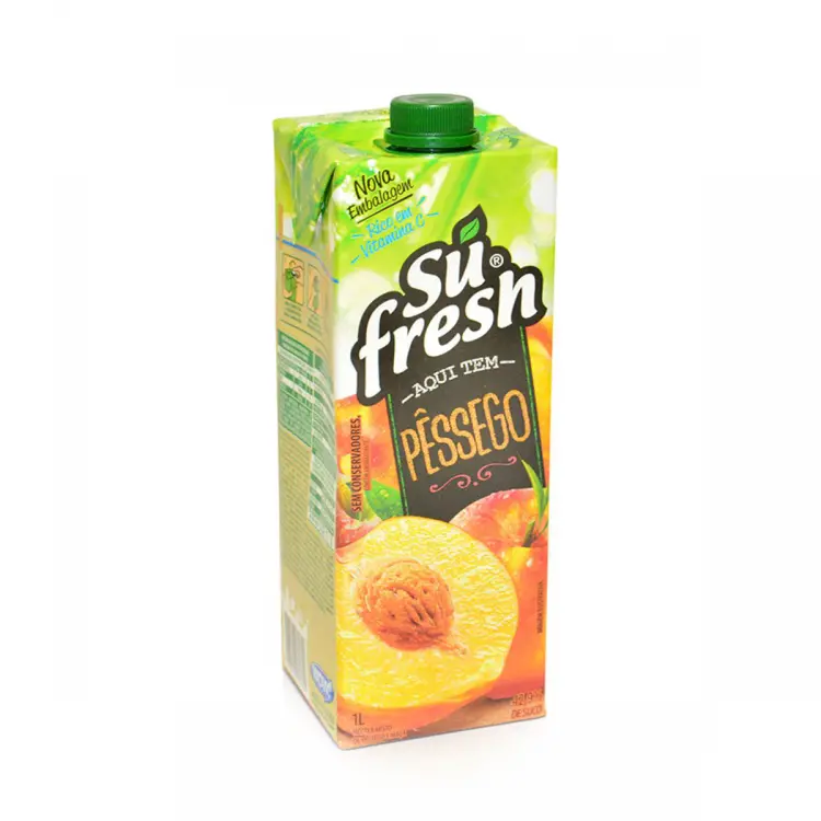 SUCO PRONTO SUFRESH PÊSSEGO 1L