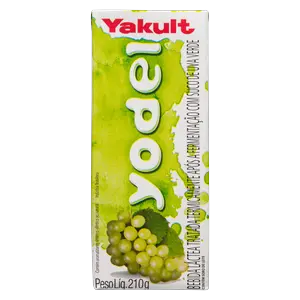 SUCO YAKULT YODEL UVA VERDE 200ML