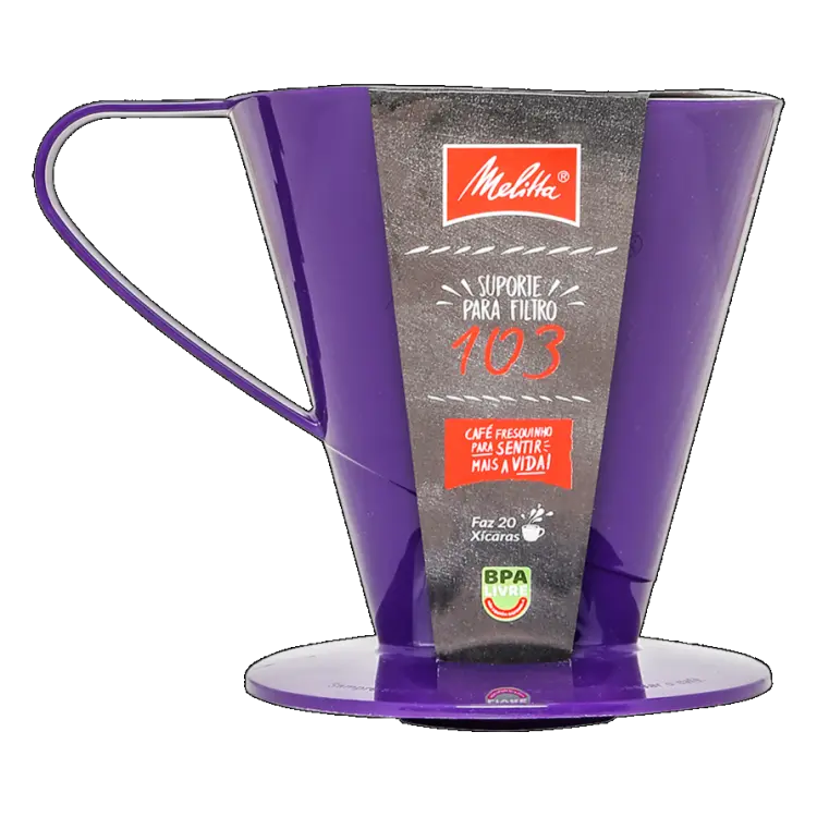 SUPORTE PARA FILTRO MELITTA 103 UNIDADE