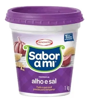 TEMPERO PASTA SABOR AMI ALHO E SAL 1 KG