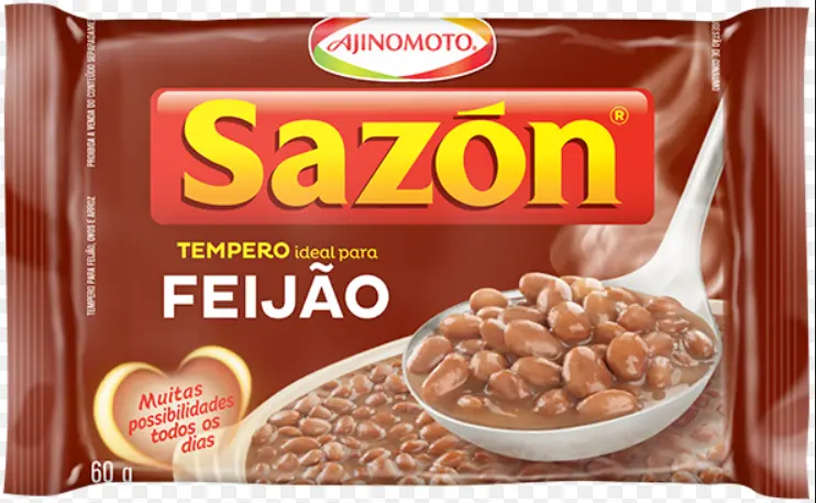 TEMPERO PRONTO SAZON FEIJÃO 60 GRAMAS