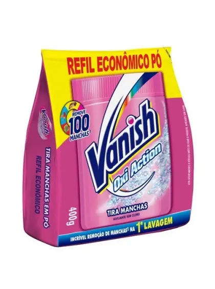 TIRA MANCHA VANISH PODER O2 PINK 400 G