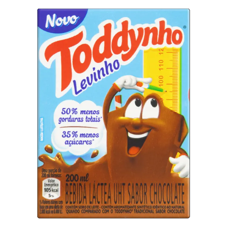 ACHOCOLATADO LÍQUIDO TODDYNHO LEVINHO 200ML