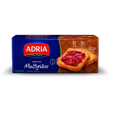 TORRADA ADRIA MULTIGRÃOS 142 G