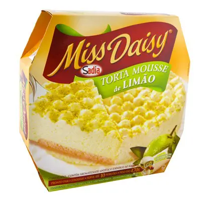 TORTA MISS DAISY MOUSSE LIMÃO 470 GR