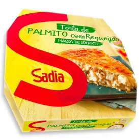 TORTA SADIA IOGURTE PALMITO COM CATUPIRY 500G