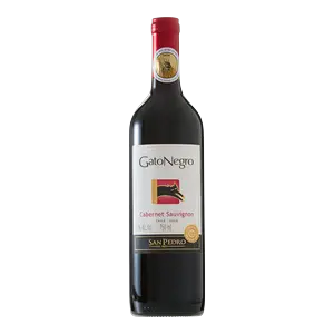 VINHO CHILENO GATO NEGRO CABERNET SAUVIGNON TINTO MEIO SECO 750 ML